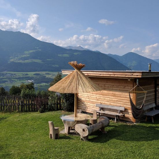 Organic farm in the middle of the Eisack Valley